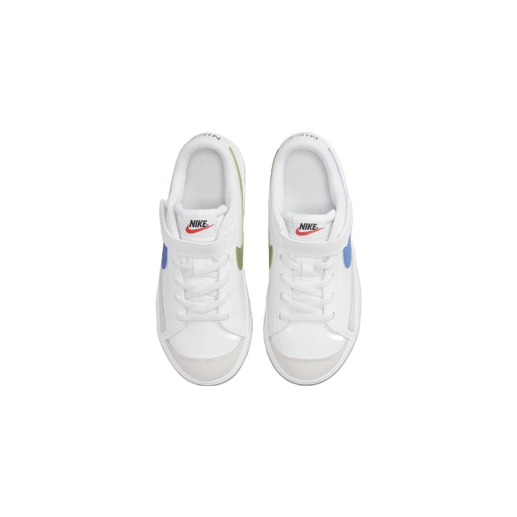 (PS) Nike Blazer Low '77 'White Chlorophyll Medium Blue' Kids' DA4075-109