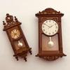 Decor Home Decor Pretend Play 1:12 Dollhouse Play Doll House Miniature Wall Clock Furniture Toy