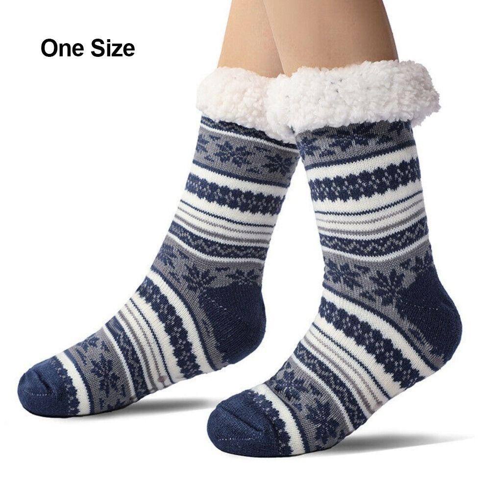 Winter Thickened Warm Cashmere Socks Fluffy Snow Socks Casual Home Floor Socks for Women Men