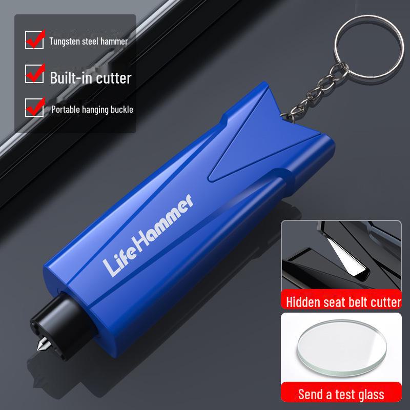 Аварийный молоток для разбивания окон автомобиля: Многофункциональный инструмент для стеклянной эвакуации