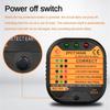 Socket Tester Precise Detect Faults Easily Ensure Electricity Safety Convenient 3-pin Uk Plug Quick And Easy Testing Efficient