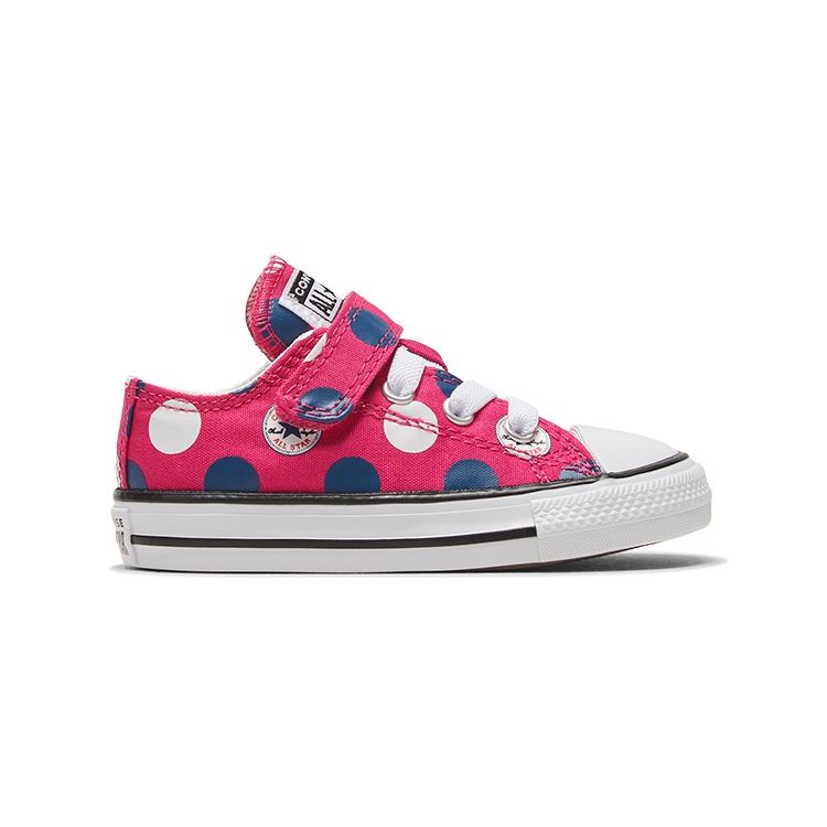 Converse Кеды Chuck Taylor All Star 1V Canvas Low Top Розовые Детские Кеды 767782C