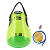 Water Kettlebell Inflatable with Air Pump Plastic Handle 10kg Capacity Water Weight Bag for Home Gym