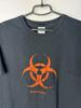 Черная футболка с коротким рукавом Biohazard Hardcore Band Tee Унисекс