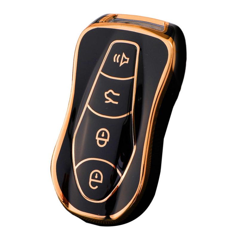 Чехол для ключа Geely, совместимый с моделями Emgrand, Boyue GL, GS, Vision X6, Binrui, X3, Binyue, Geometry