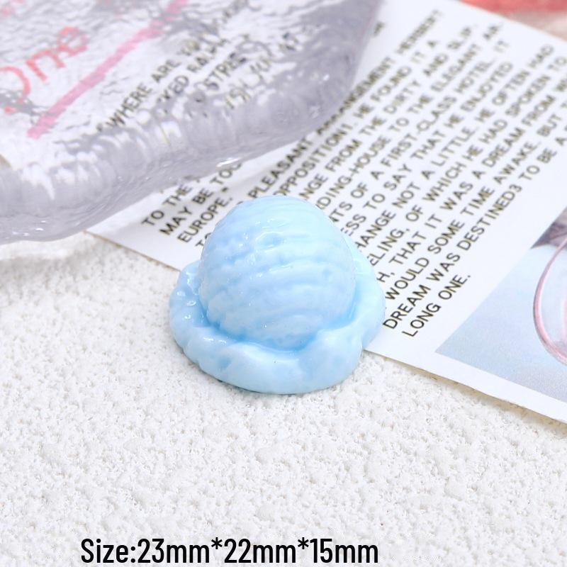 Красочные шарики для мороженого из смолы аксессуары: Чехол для телефона своими руками, заколка для волос, бижутерия и украшения, товары для творчества