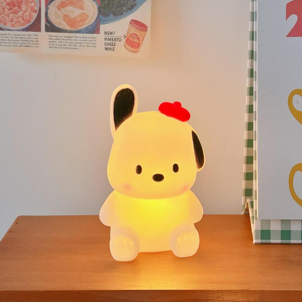 LED Night Light: Cute Duck Bedside Lamp for Girls' Rooms - Creative Dormitory Ornament Gift