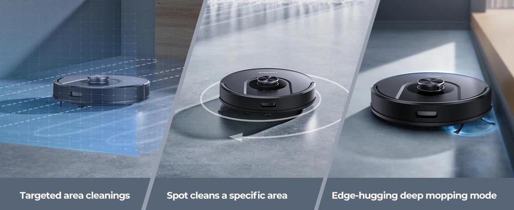 Laresar 0 Vacuum Cleaning Robot Mop LDS Lidar Navigation 5000Pa Intelligent Planning and Mapping Home Floor Cleaning Carpet Pet Hair Cleaning