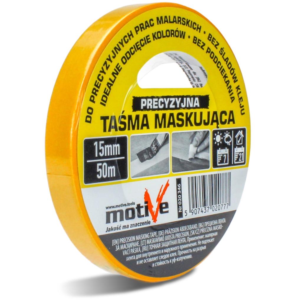 Motive Precision Masking Tape 15mm/50m 020 346
