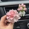 Tulip Car Fragrance Diffuser Stone with a High-End Floral Design for Car Air Vent Decoration and Interior Ornament
