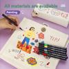 6/30 Colors Fabric Markers - Fine Tip Fabric Markers Permanent for Clothes - No Bleed Pens for T-Shirts, Bags, Textile, Canvas,