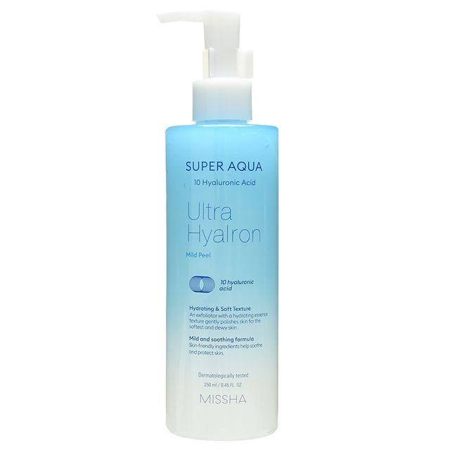 MISSHA Super Aqua Ultra Hyalron Mild Peel 250ml AUTHENTIC STORE