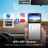 Автомобильный видеорегистратор Dash Cam 1080P WiFi Видеорегистратор Черный ящик Ночное видение G-сенсор Парковочный монитор Циклическая запись автомобиля