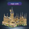 Magic Castle Building Blocks Model Compatible with Lego - High Difficulty Gift