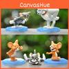 Tom And Jerry Pvc Figurine Action Figure Model Toy Decoration Doll Kids Gift