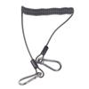 Lockable Fishing Missed Rope Elastic Coil Retention Fishing Rope Climbing Buckle Rope  Fishing