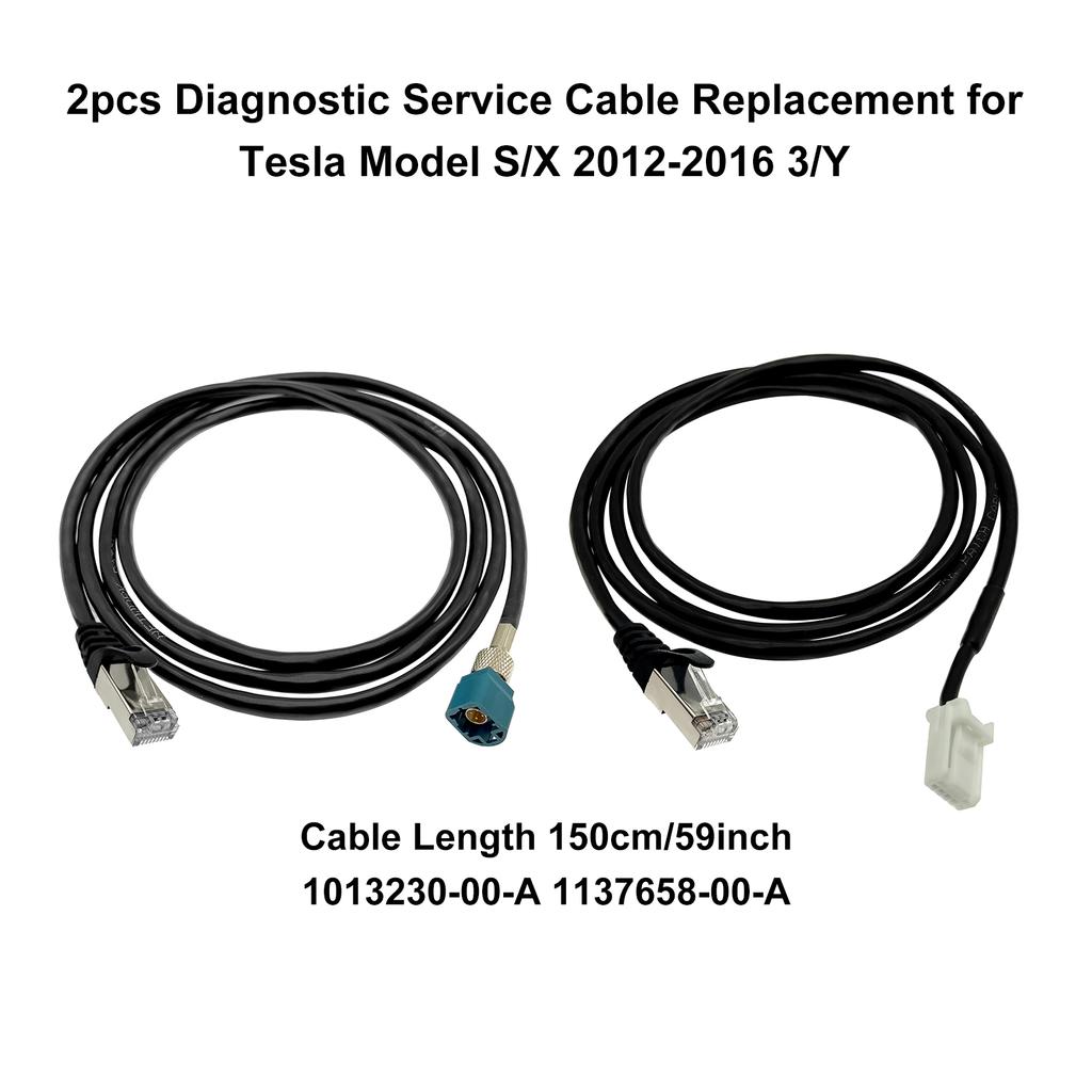 2 шт. диагностический сервисный кабель, диагностическая сервисная система, замена диагностического инструмента для модели Tesla