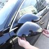 Для Maserati Grecale   Наклейки-декоративные накладки на зеркала заднего вида и боковые зеркала, детали, аксессуары (АБС-пластик с рисунком под карбон)