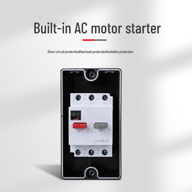 DZ108-20 Circuit Breaker Waterproof and Motor Protection Box
