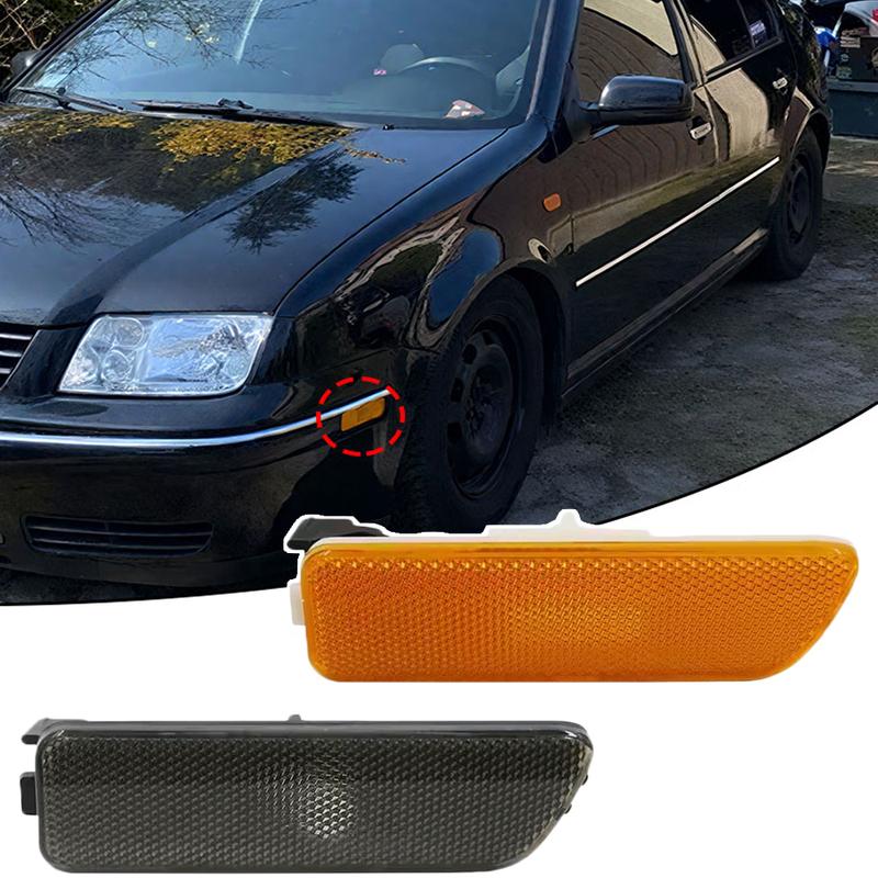 2 шт. Автомобильные передние указатели поворота, боковые габаритные огни, автоаксессуары для Volkswagen VW Golf 4 Jetta MK4 1999-2005
