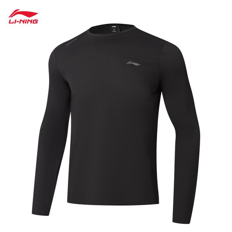 Li-Ning Мужская спортивно-повседневная футболка с длинным рукавом 2026 ATLW295