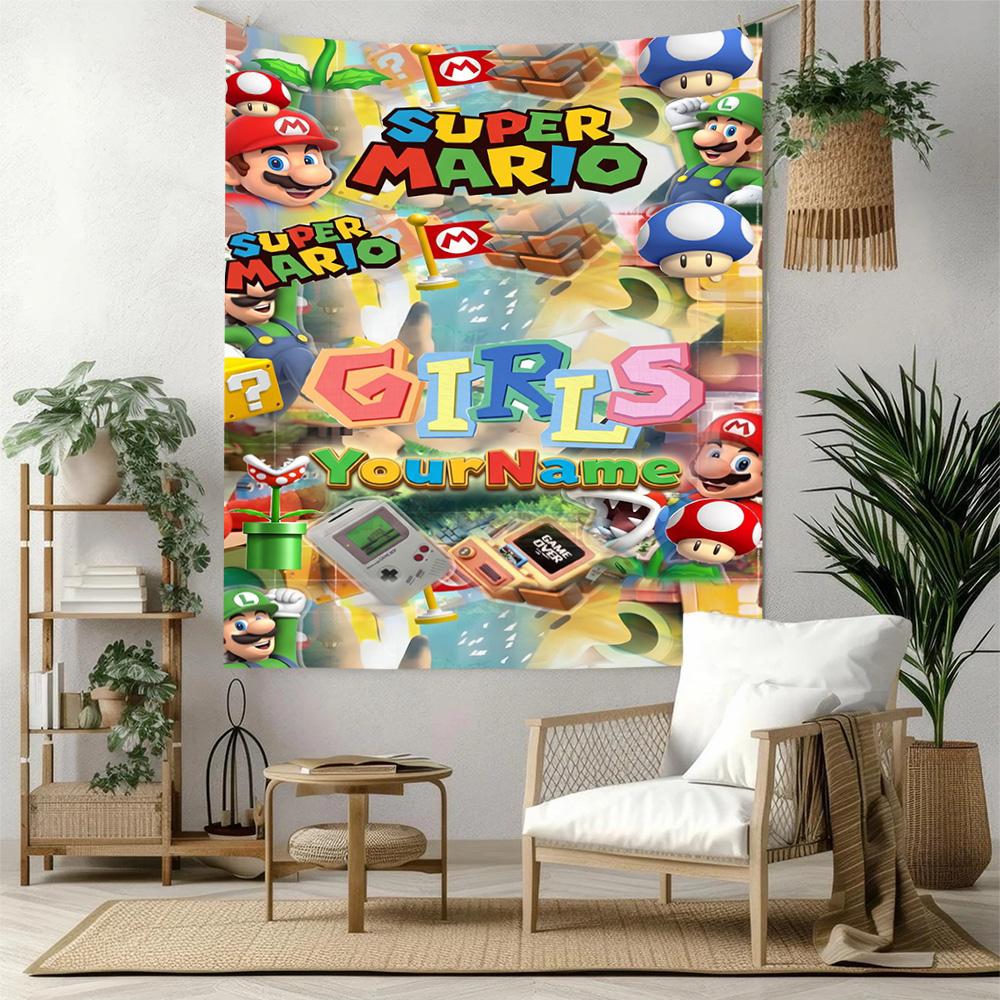 Roblox Custom Your Name Wall Decor Tapestry Art For Pet Memorial Birthdaywedding Party Backdrop Family Gift