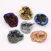 Raw Gemstone Reiki Quartz Natural Agate Geode Healing Stone Mineral Specimen Crystal Cornucopia