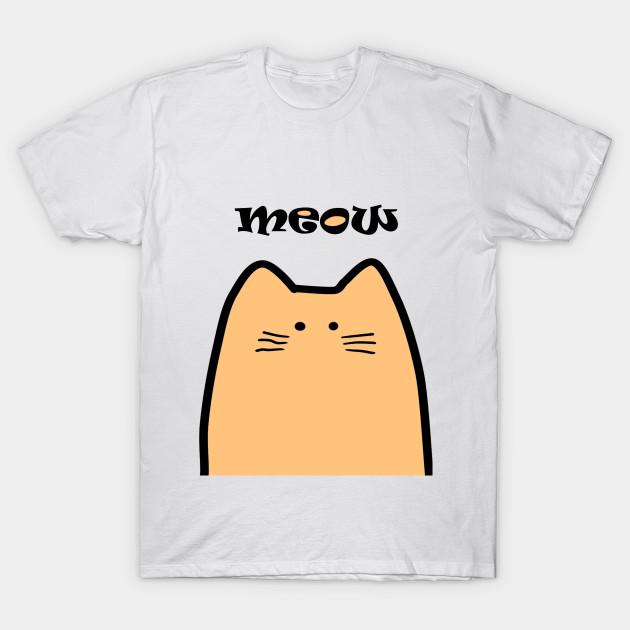 Футболка женская оранжевая мяу принт Harajuku кавайная футболка летняя женская футболка с коротким рукавом топ футболка