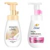 Pond's & Dove Cleansing Foam Duo Set