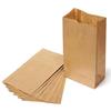 10Pcs Brown Kraft Paper Bags Party Wedding Favors Small Gift Bread Food Bags MIT