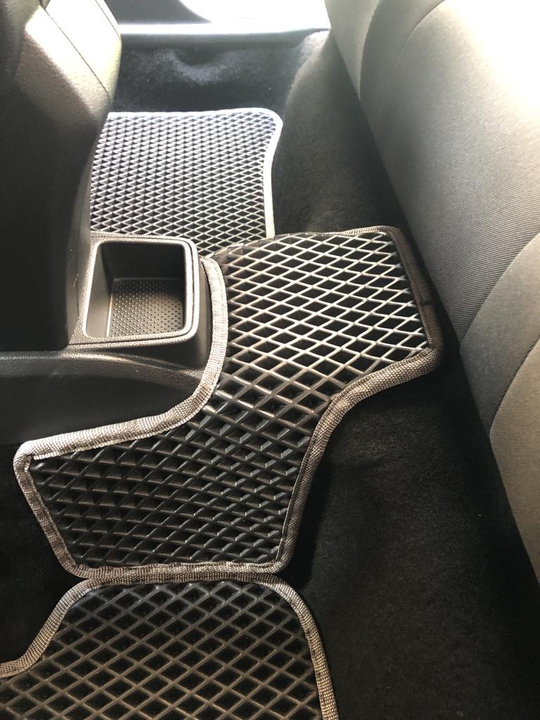 Коврики EVA (черные) для Skoda Fabia 2014-2021 гг