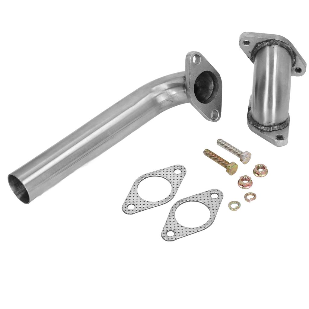 Wastegate Dump Pipe Elbow Adapter Set Stainless Steel Universal for 35mm and 38mm Applications