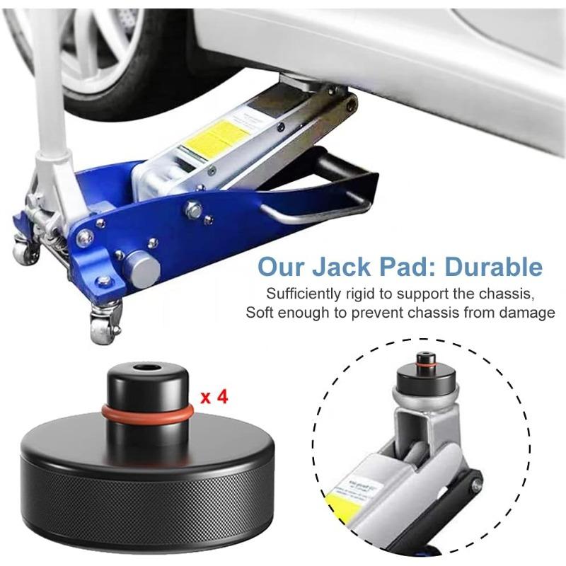 Для Tesla Model 3/S/X/Y/Y Juniper 4 шт. Подъемные домкратные опоры Прочные резиновые подкладки для подъема Аксессуары для автомобилей Tesla 2013-2026