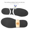 No-Adhesive Anti-Slip Sole Stickers Mute Cushion Insoles Repair Outsole Insoles Men Women Shoes Wearable Pads Shoe Accessories