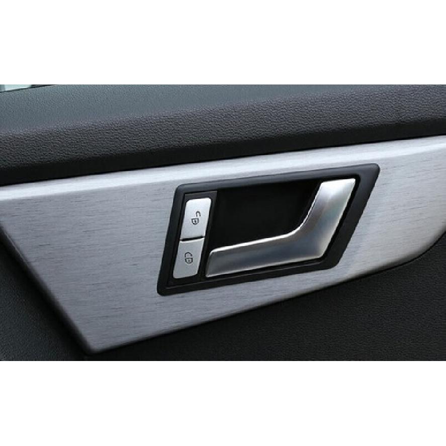 For Benz GLE GLS Silver Aluminum 2016- Memory Button Sticker Decoration 12pc