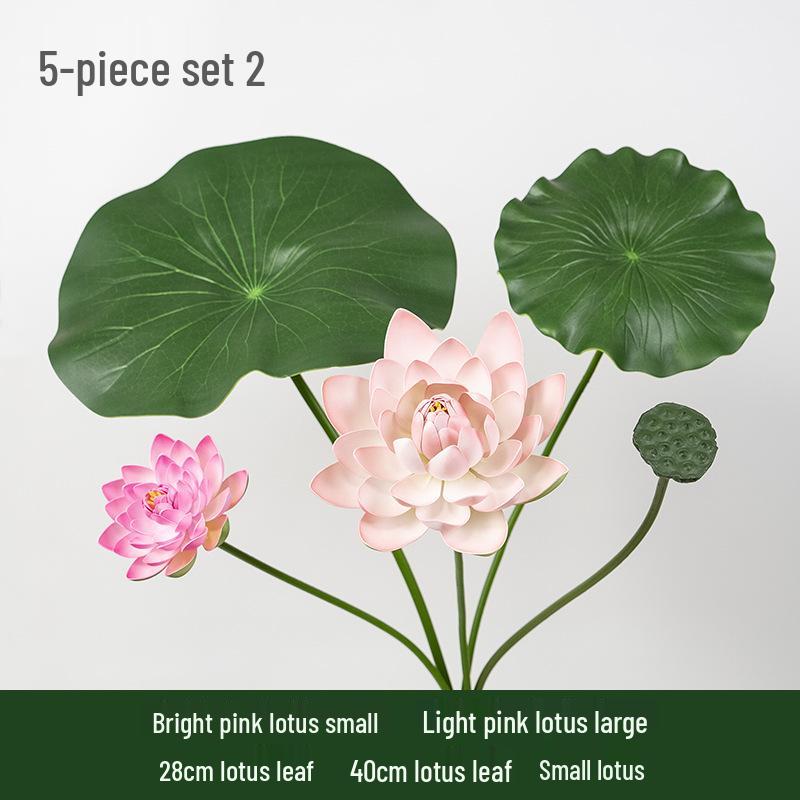 Танцевальные реквизиты «Цветок лотоса и лист лотоса» из ЭВА для декорации сценического оформления пруда