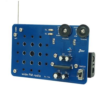 ELEKIT Wide FM радиоприемник паяльный комплект для сборки радио TK-744