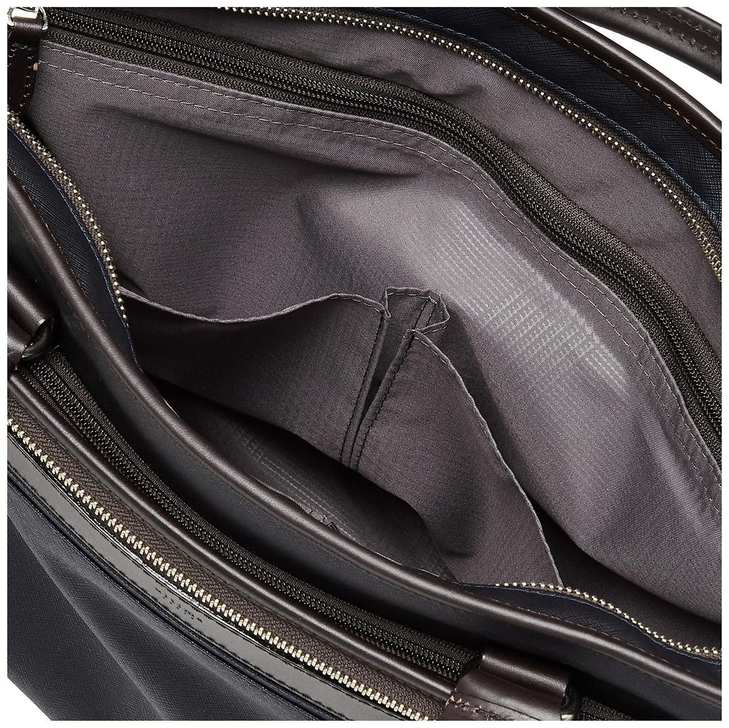 Tote Bag Cotton Canvas X Cowhide A4 Size Inch PC Water Repellent Silvio 2way Tote [Ultima Tokyo] 13.3 Men's No.59645