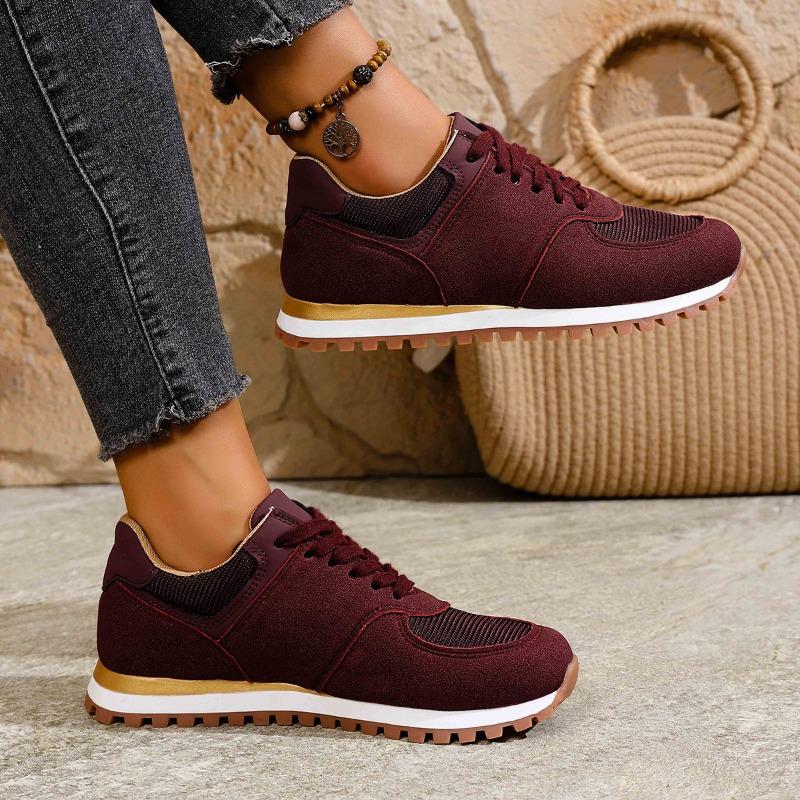 Женские кроссовки Cortez на платформе широкой полноты - Обувь в стиле ретро, вдохновленная немецкими армейскими тренерами, с круглым носком и шнуровкой, повседневные кроссовки на массивной подошве для осени