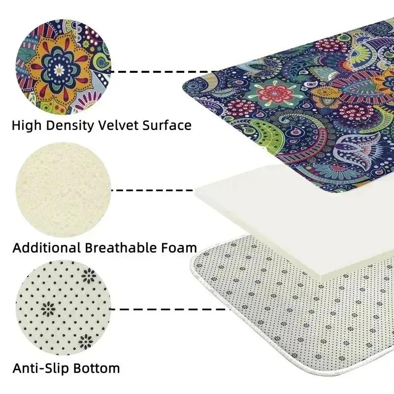 Хэллоуин Ковер Абстрактный Тыква Череп Ковер Кухня Противоскользящий Ковер с Принтом Паутины Гостиная Домашнее Украшение