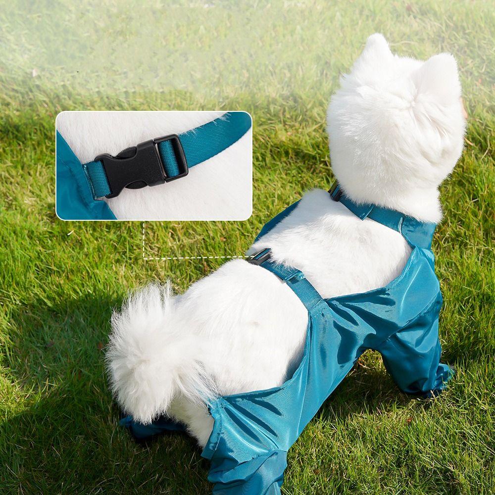 Dirty-Proof Full Coverage Dog Boots Breathable Dog Trousers Foot Cover  for Outdoor Walking Hiking