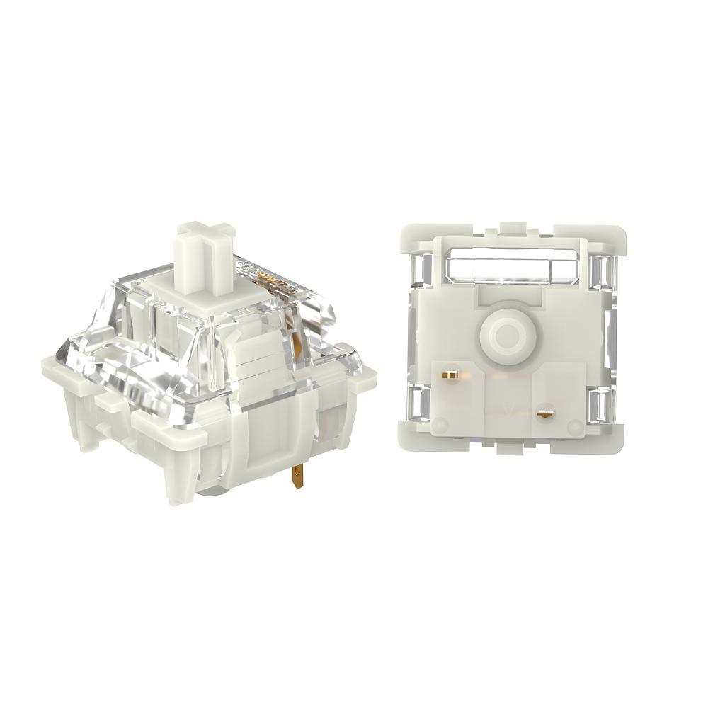 Gateron Pro V3 3.0 ,0 Pro V2 2,0, линейный тактильный переключатель RGB - белый, желтый, красный, серебристый, коричневый для предварительно спаянных механических клавиатур