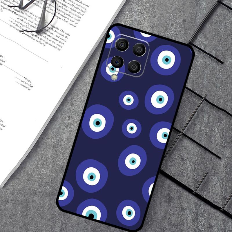 Evil Eyes Case For Samsung Galaxy M55 M31 M13 M11 M12 M14 M15 M06 M16 M36 M56 M53 M32 M52 M35 M34 M54