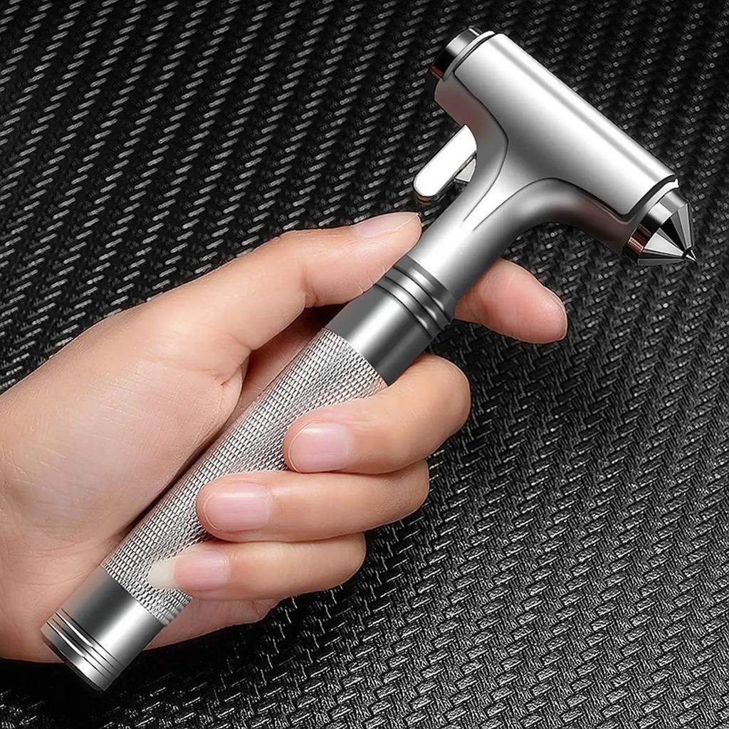 Автомобильный молоток безопасности, Разбиватель лобового стекла автомобиля, Аварийный молоток с резаком для ремня безопасности, Используется для спасения в автомобиле