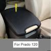 Microfibre Leather Center Armrest Case Cover For Toyota Land Cruiser Prado 120   2004 2005 2006 2007 2008 2009 Armrest box Cover