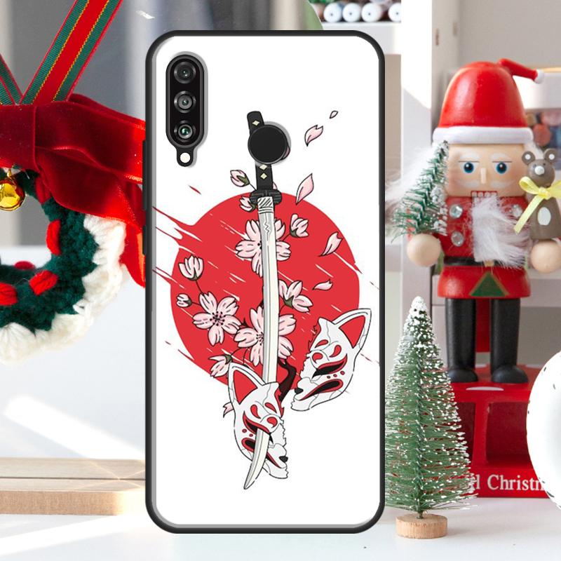 Япония Самурай Ниндзя Ронин Для Huawei Nova 5T 9 10 SE 7i 8i 11i 12i Y73 Y72 Y61 Y91 Y60 Y70 Y90 P20 P40 P30 Lite Чехол