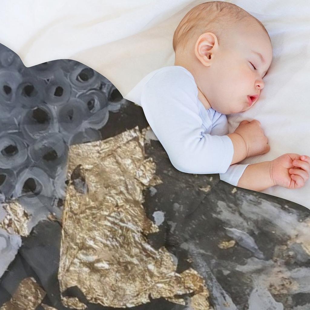 Черное Золото Плед одеяла и пледы Гигантский Диван Зимние кровати Полярные Одеяла