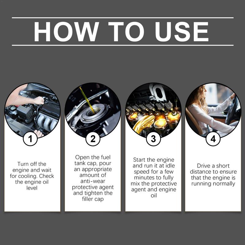 Средство для защиты двигателя от износа 100 мл. Средство для защиты двигателя от износа. Высокоэффективное средство для снижения уровня шума и предотвращения сгорания масла.