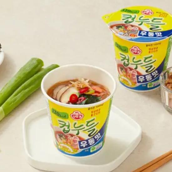 Ottogi Лапша в чашке со вкусом Удон 38,1г (5 вариантов)