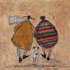 Sam Toft Деревянная табличка «Куда бы нас ни занесла жизнь»